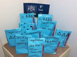 Treat Bags From Collegiate Chapter