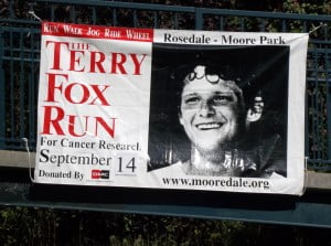 Terry Fox Run 2014 - Mooredale Poster